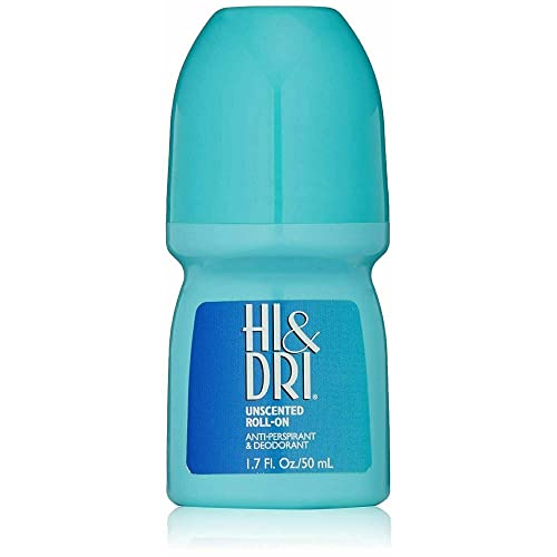 Revlon Hi and Dri Antiperspirant RollOn Unscented 17 Ounce Pack of 6 - Image 1