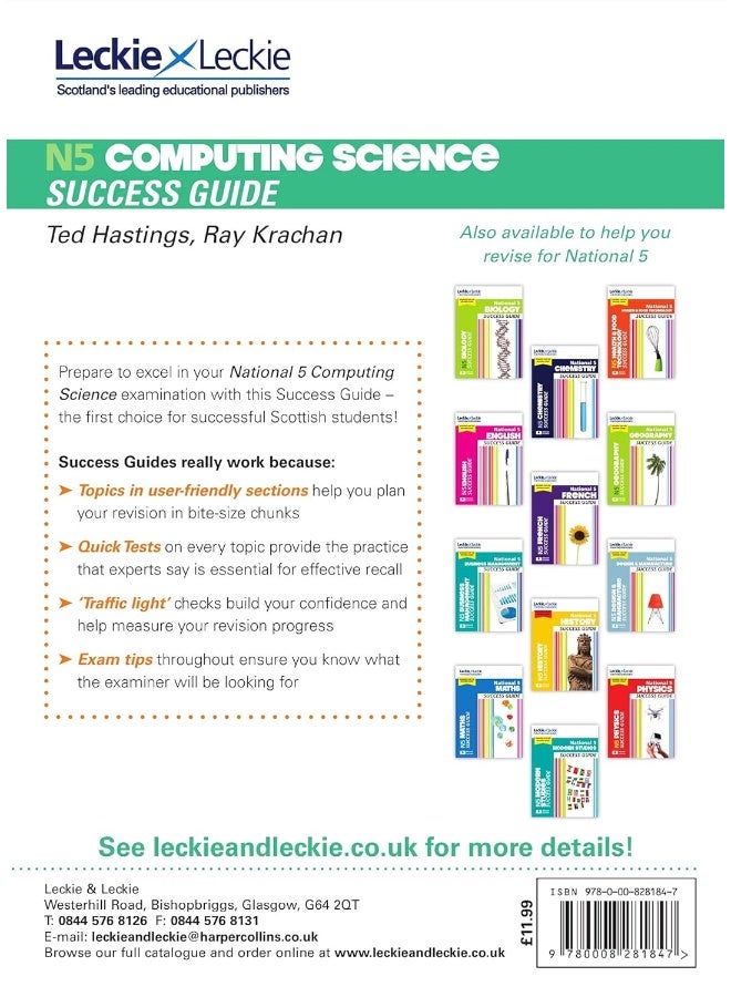 HarperCollins National 5 Computing Science Revision Guide: Revise for Sqa Exams - Image 2