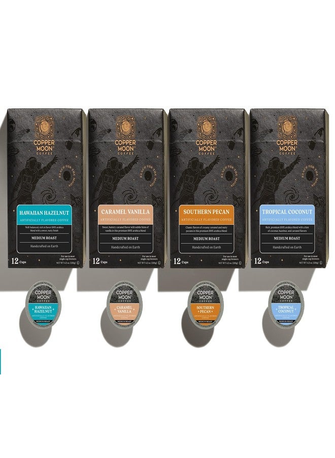 Copper Moon Single Serve Coffee Pods For Keurig K-Cup Brewers, Light/Medium Roast, Flavored Variety Pack, 80 Count - Image 2