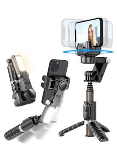 Joshberg Selfie Stick Gimbal Stabilizer Auto Balance 1-Axis Stabilizer for Smartphones with 360° Face Tracking Vlog Live Video Recording  - Image 1
