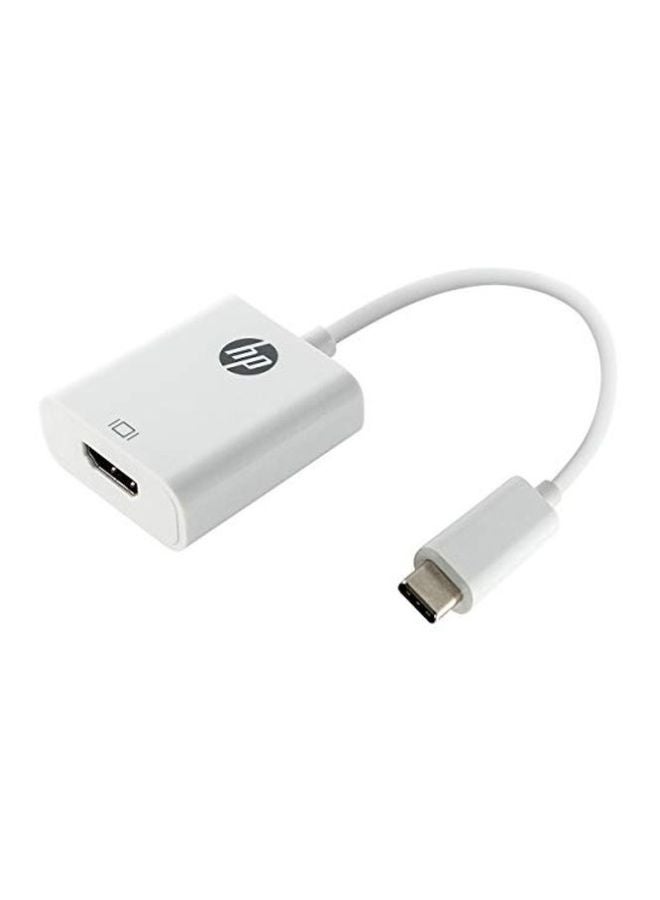 HP محول بمنفذ USB Type-C إلى HDMI أبيض - Image 1