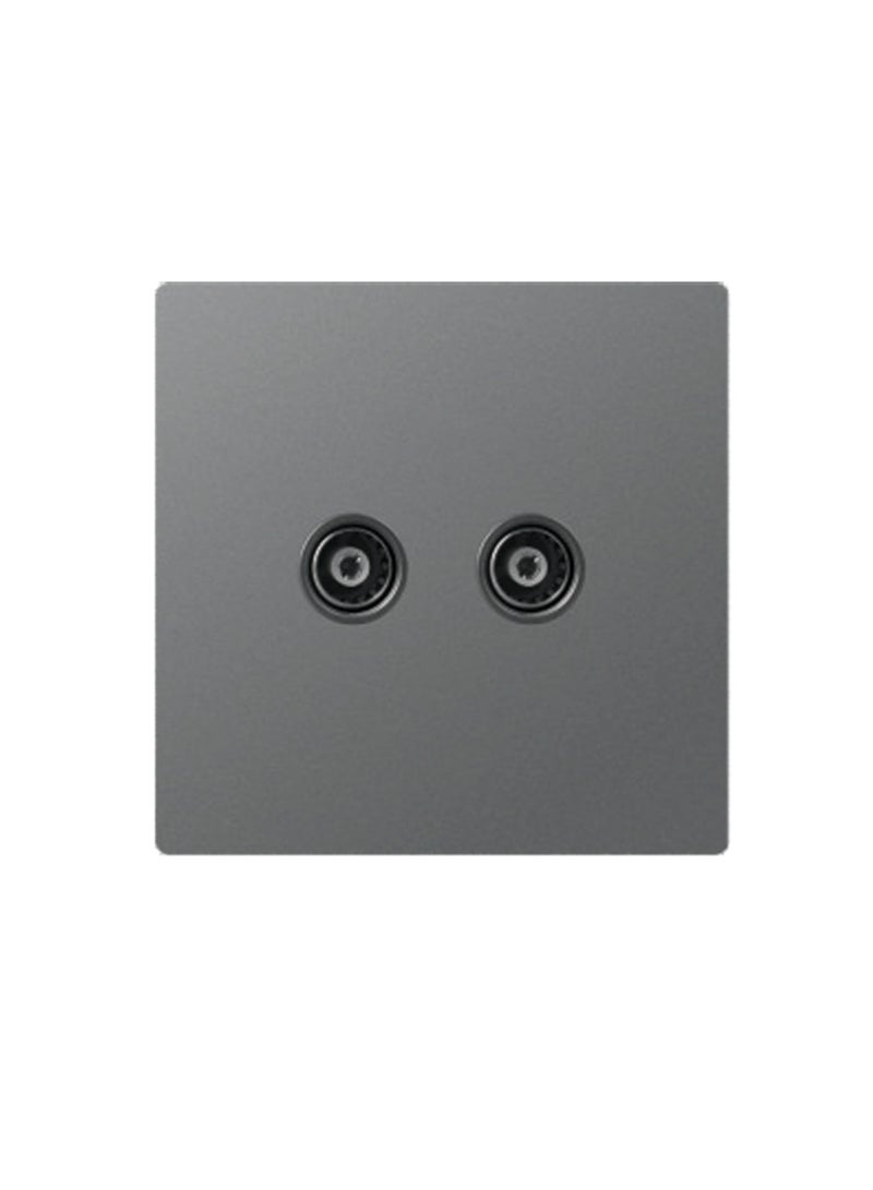 Information socket (two-way TV socket) 