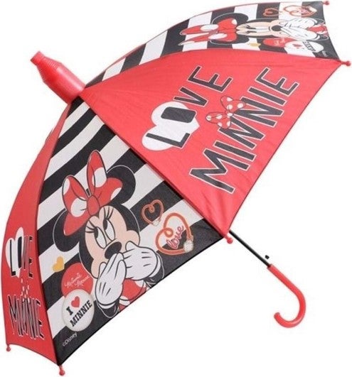 Toyfest Minnie Mouse Love Minnie PVC Protective Covered Children's Umbrella - 3 - 12 Years Diameter: 85 cm  - Image 3