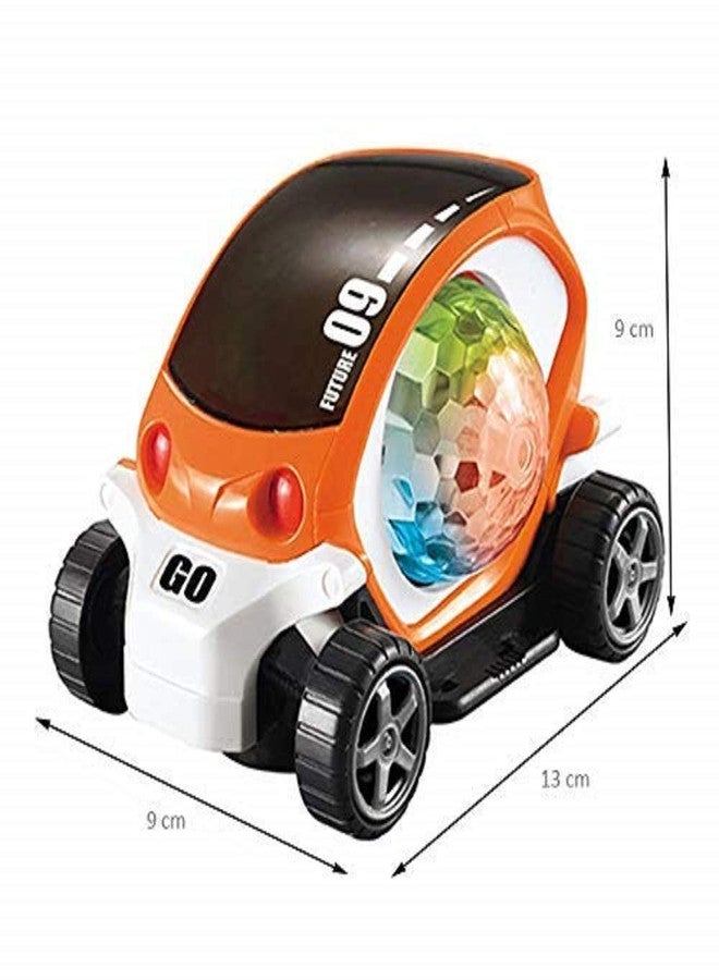 Trade Globe 09 Future Musical Stunt Car Rotate 360° with Flashing Light & Music - Image 4