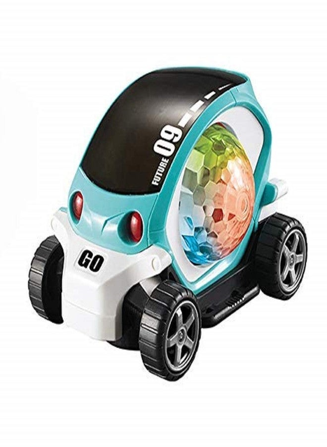 Trade Globe 09 Future Musical Stunt Car Rotate 360° with Flashing Light & Music - Image 1