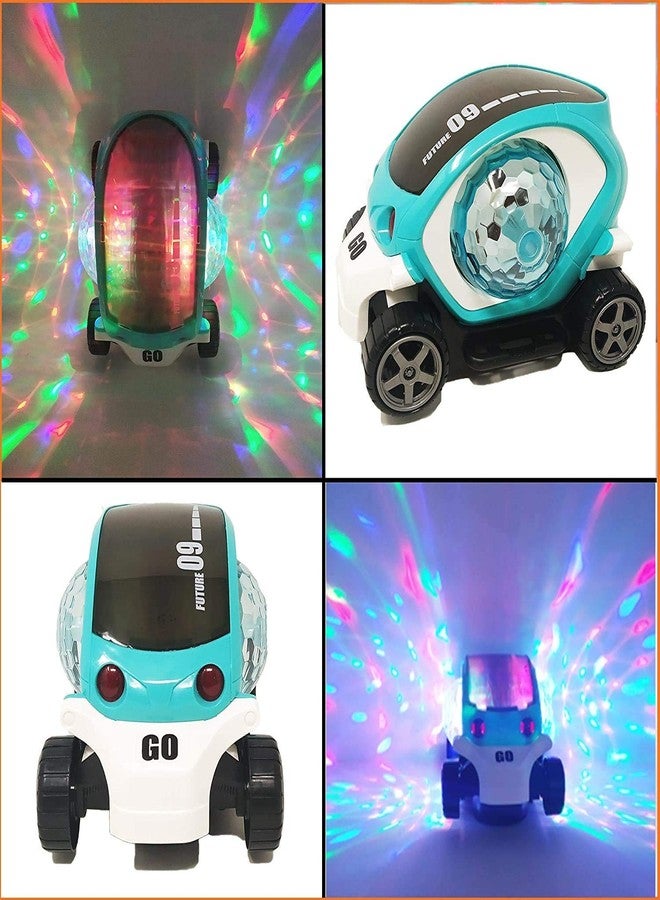 Trade Globe 09 Future Musical Stunt Car Rotate 360° with Flashing Light & Music - Image 3