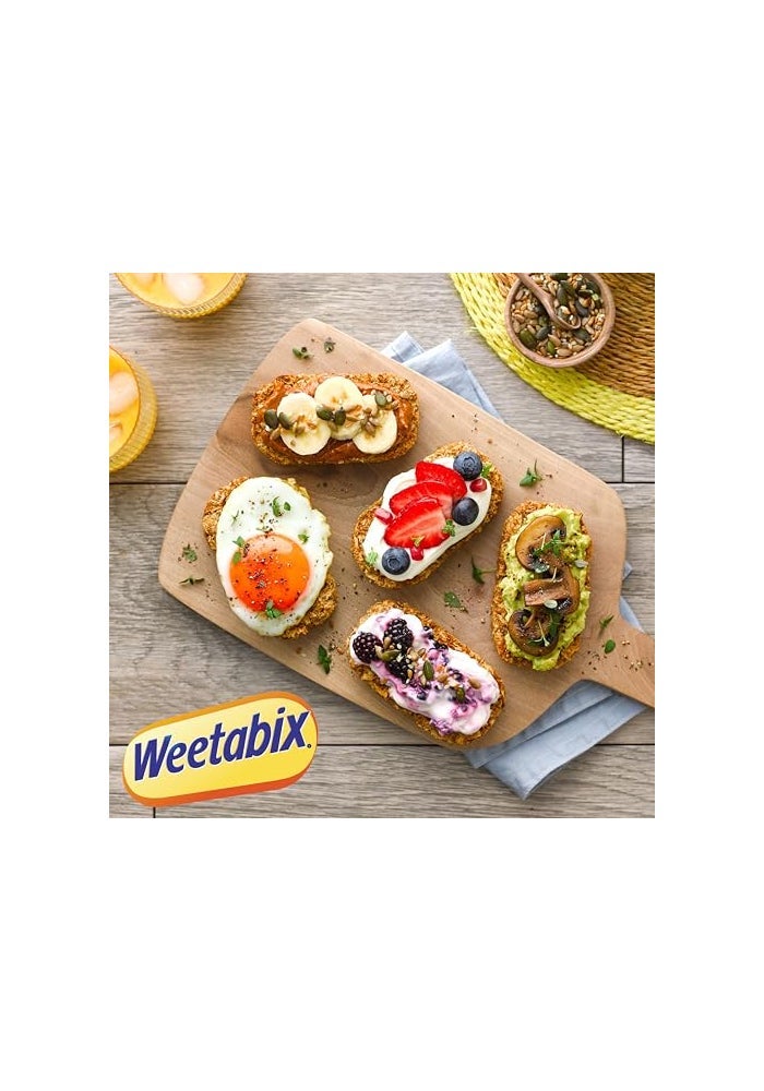 Weetabix Biscuits Whole Grain Cereal Good Source of Fiber Low in Fat Heart Healthy Vegan Breakfast or Snack 14 oz - Image 5