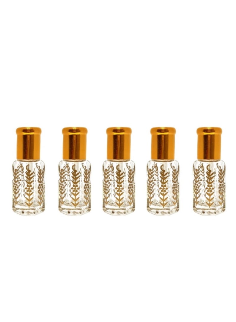 Empty toiletries, 5 pieces, 6 ml