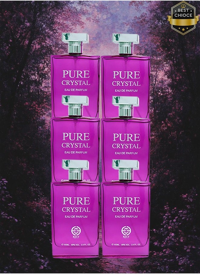 إيمي 6 قطع عطر بيور كريستال 100 مل  - Image 1