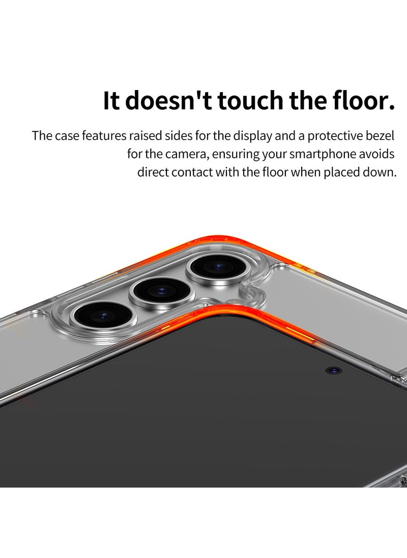 araree - araree Duple M Designed for Samsung Galaxy S24 Ultra Case – Compatible with MagSafe Accessories, Shockproof Hybrid PC + TPU, Anti-Yellowing Transparent Cover, Slim Fit, Wireless Charging Support - Matt Black - Image 1
