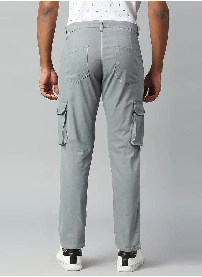 دينيس لينغو Dennis Lingo Tapered Fit Cotton Cargos Trousers