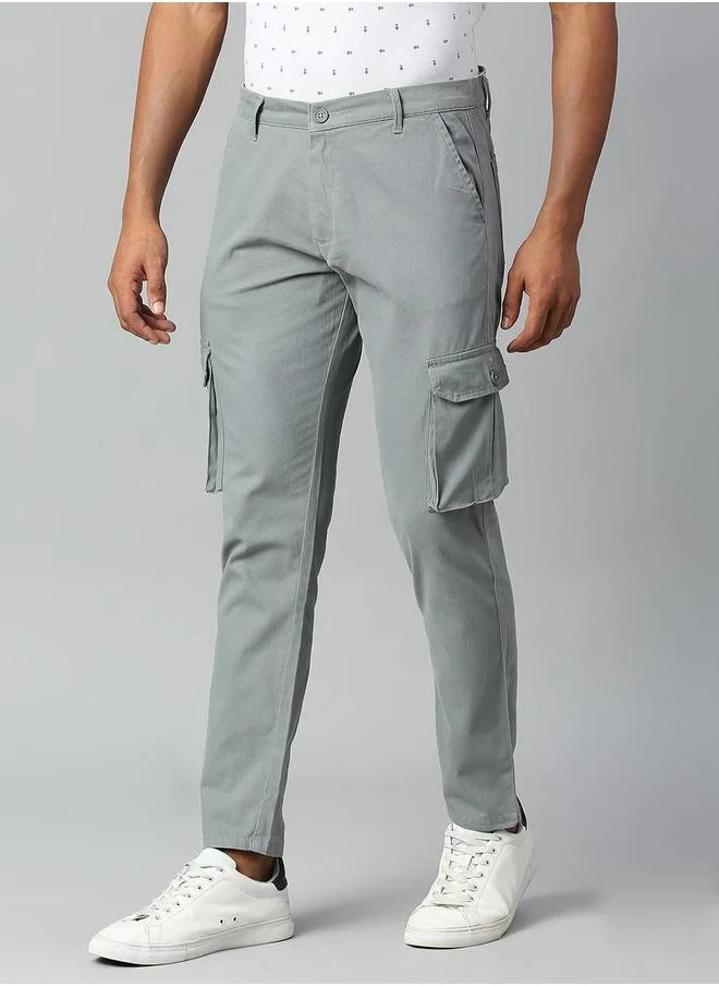 دينيس لينغو Dennis Lingo Tapered Fit Cotton Cargos Trousers
