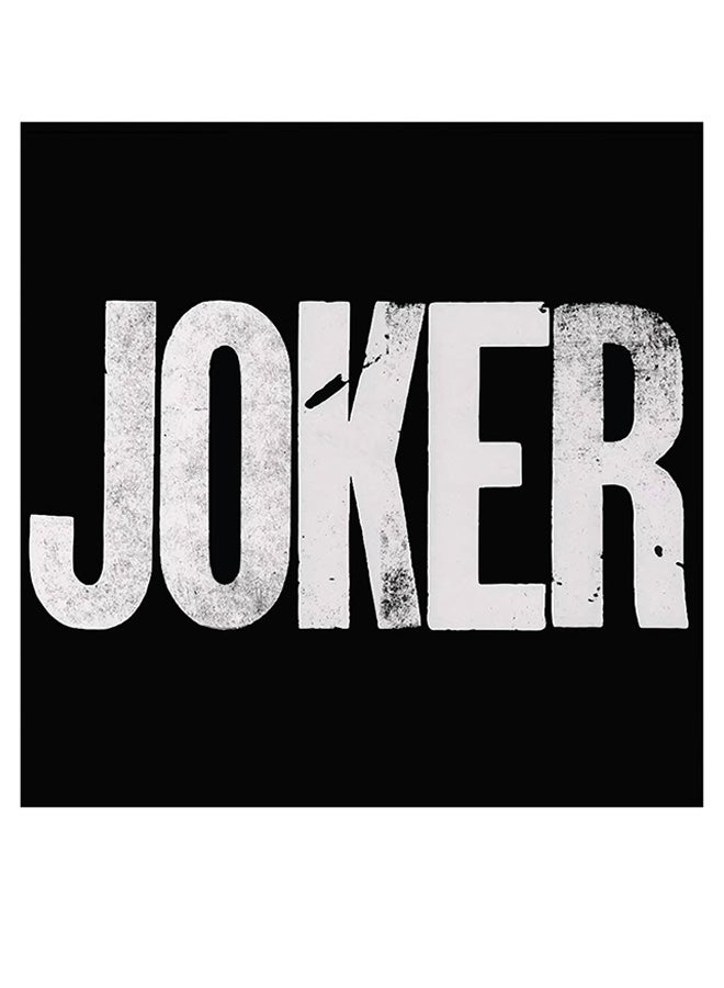 RYN Joker Themed Wall Decor Black/White 30x30cm - Image 1