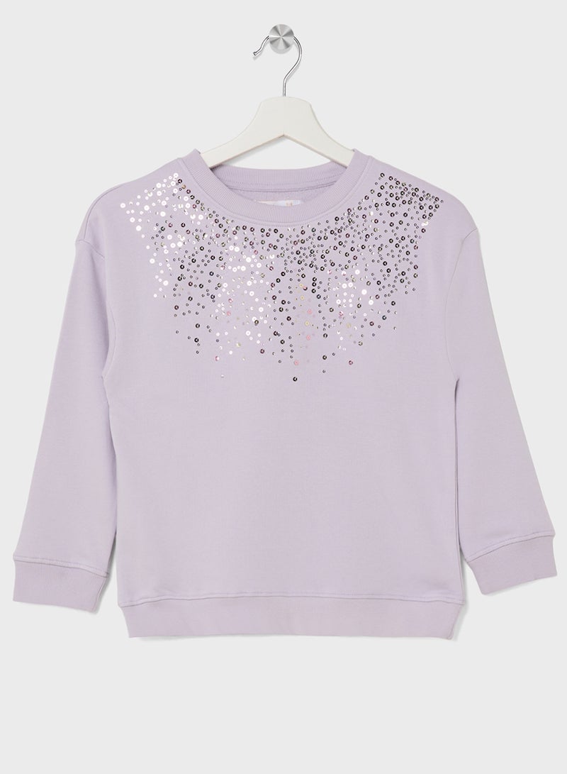 Ripples Girls Sweatshirts - Image 1