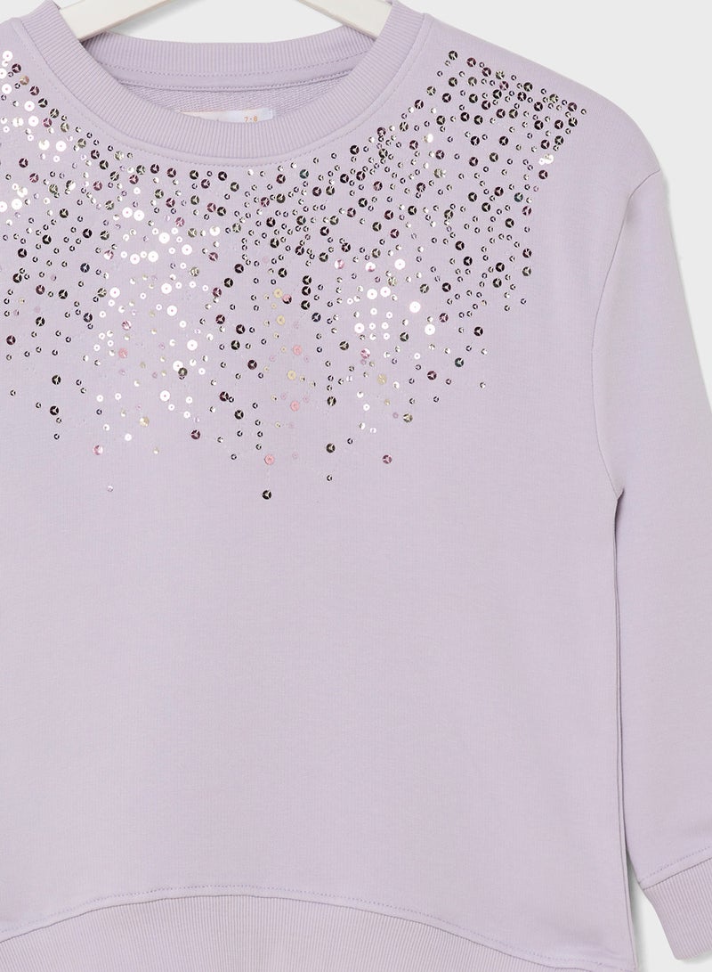 Ripples Girls Sweatshirts - Image 3