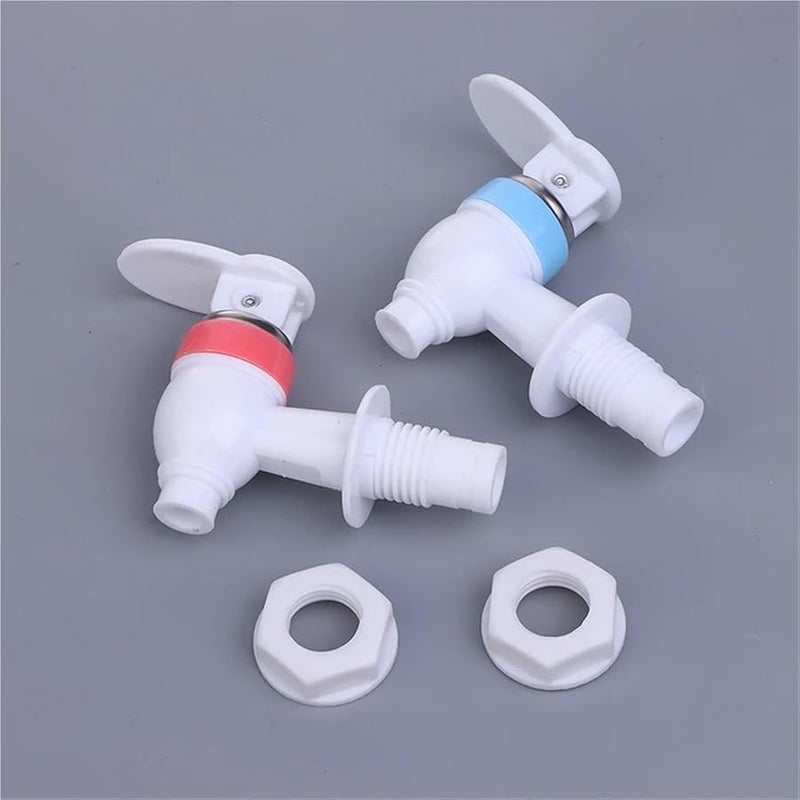 نوع الدفع صنبور استبدال الصنبور لموزع المياه البلاستيكي الأحمر ضروري للمنزل - Image 3