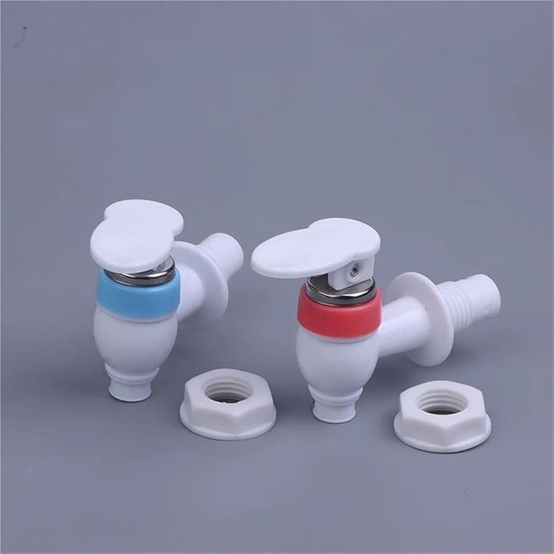 نوع الدفع صنبور استبدال الصنبور لموزع المياه البلاستيكي الأحمر ضروري للمنزل - Image 5