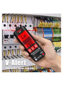Excefore Voltage Tester 3-Results Display Non-Contact Voltage Detector Pen, Integrated Multimeter Dual Range AC 6V-1000V/90V-1000V Electrical Sensor V-Alert Live Wire Tester  - Image 4