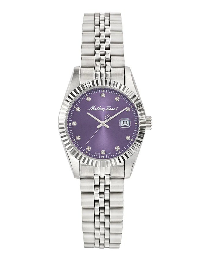 Mathey-Tissot Mathy II Quartz Purple Dial Ladies Watch D710APU - pzsku/Z5B5C56265BDF15CA4B90Z/45/_/1734687898/90c00880-6432-4c3b-b0a9-5c3d5fdb6111