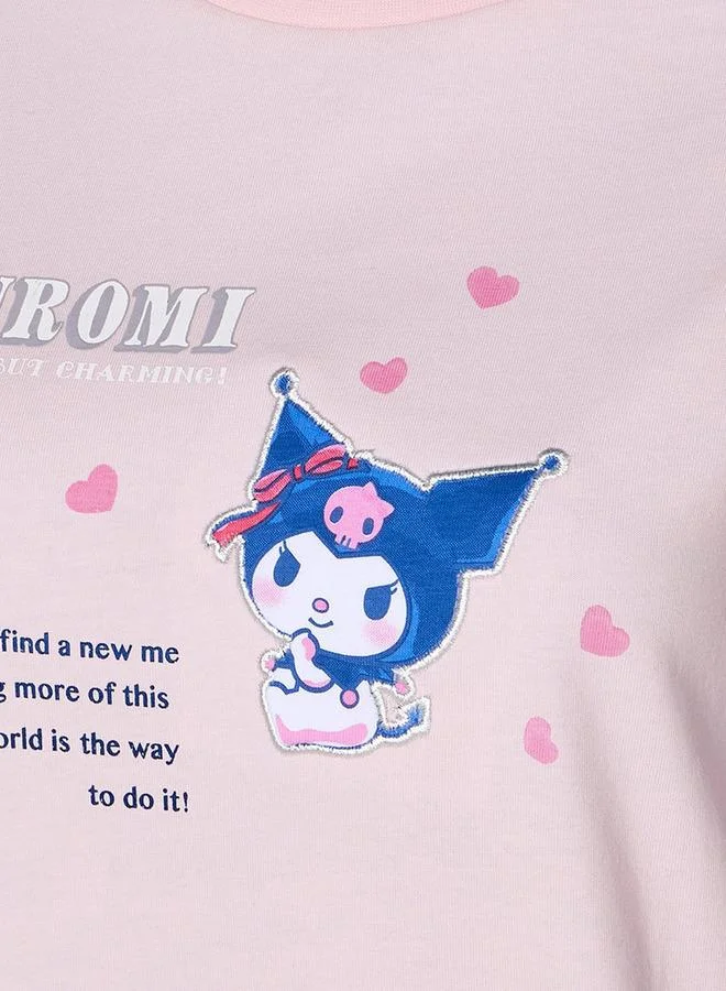 SP Characters Kuromi Cotton T-shirt