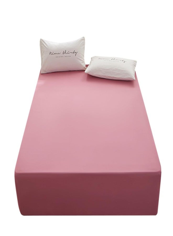 rushrushlulu Bedding Twin Size Fitted Sheet Only-Twin Size Deep Pocket Bottom Sheet Fits 15inches Bed Matress Sheet Soft and Microfiber-Easy Care Lotus Root Starch - Image 1