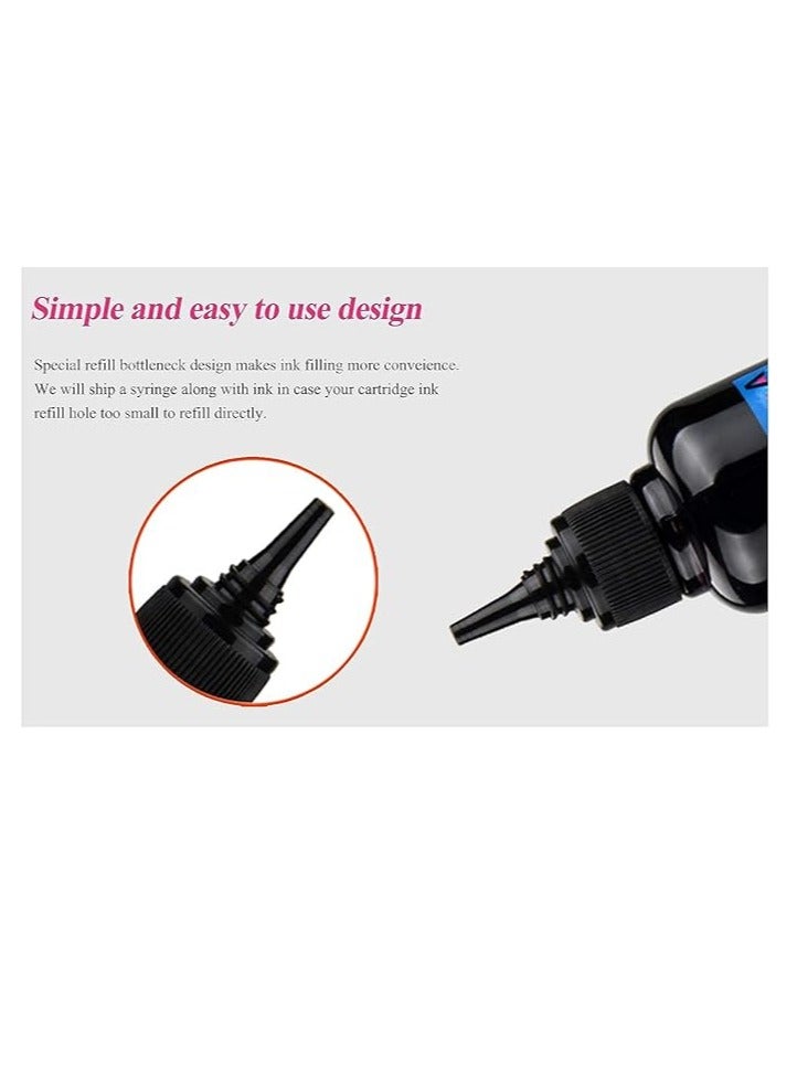 Terabyte Cartridge Refill Ink For All Printer Set (Black.100ml)  - Image 3