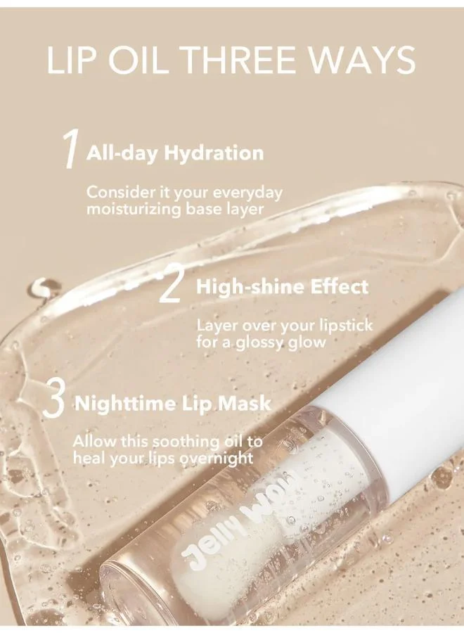 SHEGLAM Jelly Wow Hydrating Lip Oil-Loco For Coco