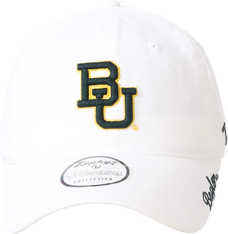 ZHATS NCAA Womens Adjustable Scholarship Hat Icon White - Image 3