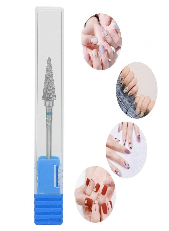 HURRISE Tungsten Steel Manicure Drill Bit, Nail Art Manicure Drill Nail Drill Bits Grinding Head Nail Art Tools For Manicure For Pedicure Home Salon Use - Image 4