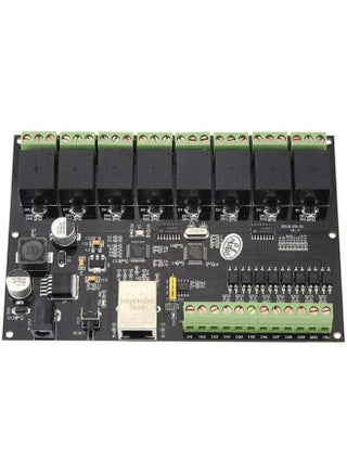 Timer Relay 8-Way Network Relay Switch Controller Ethernet TCP/IP Relay On-off Output Suitable for Smart Home Control Remote Control Lights Motors and Other elec - pzsku/Z5B5CCE0A8F032399366EZ/45/_/1736308039/4bc80042-1629-4b4d-828e-5ca38a36c969