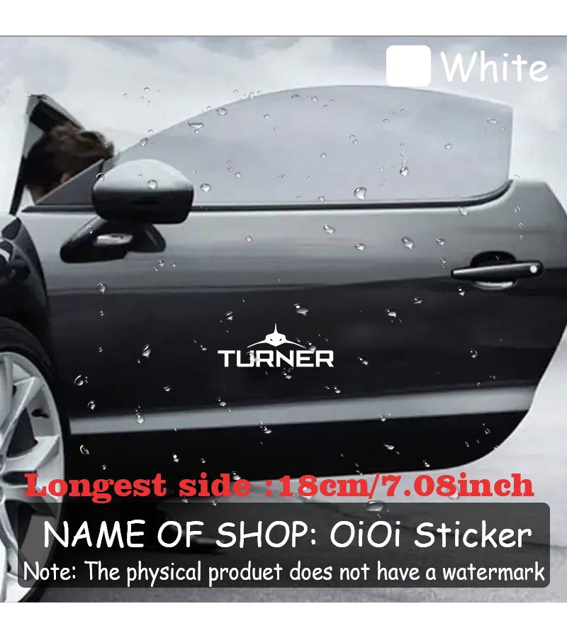 White Mysterious Pattern Turner Vinyl Sticker Waterproof Self Adhesive Decal for Car Motorcycle SUV - Image 2