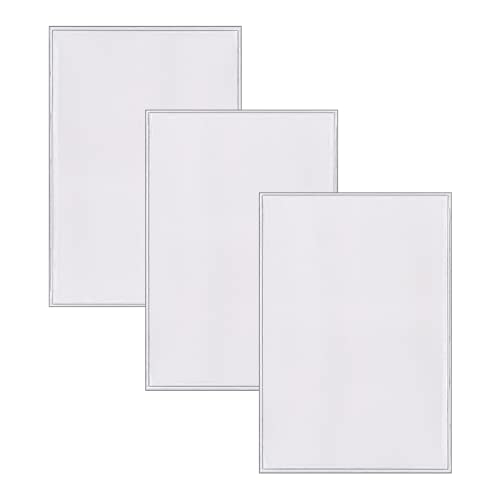 StoreSMART  Sticky Photo Frames  4 x 6  Clear Plastic  10Pack  Remove and Reuse  SPCPSR317S10  Great for Stainless Steel Refrigerators