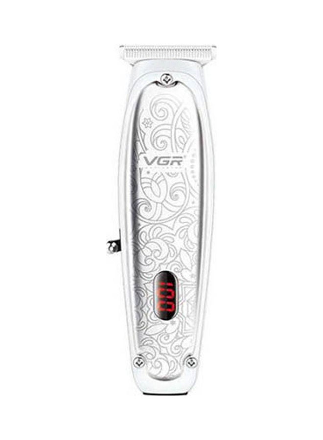 VGR Professional Rechargeable Hair Trimmer Silver - Image 1