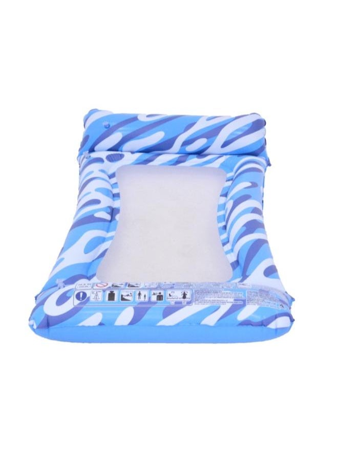 SunClub Ripple Wave Mesh Float 117 x 76 x 15cm 
