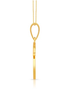 Malabar Gold and Diamonds 22k 916 Purity Gold Pendant for Women DZPN174DY  - Image 2
