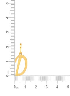 Malabar Gold and Diamonds 22k 916 Purity Gold Pendant for Women DZPN174DY  - Image 4