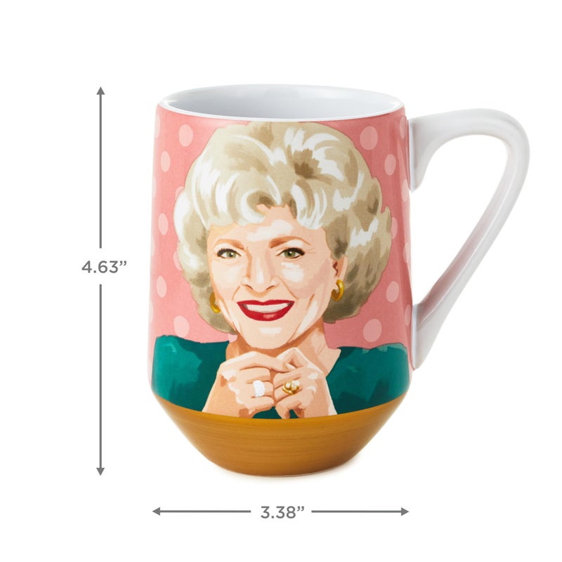 Hallmark The Golden Girls Mug  15 oz. (Rose) Gift for Friend  Mom  Sister - Image 3