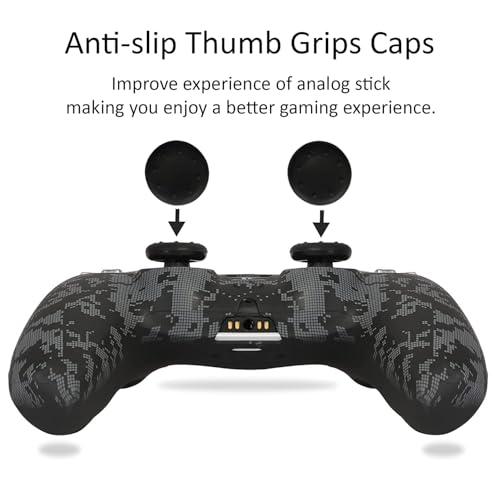 New World Silicon Cover Skin for PS5 Controller,Protective case Compatible for PS5 Controller (Gray) - Image 3