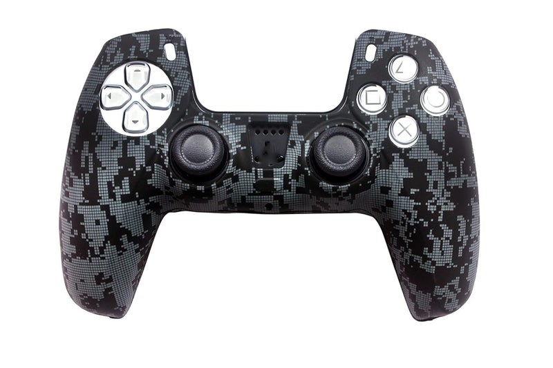 New World Silicon Cover Skin for PS5 Controller,Protective case Compatible for PS5 Controller (Gray) - Image 1