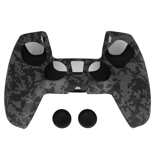 New World Silicon Cover Skin for PS5 Controller,Protective case Compatible for PS5 Controller (Gray) - Image 2