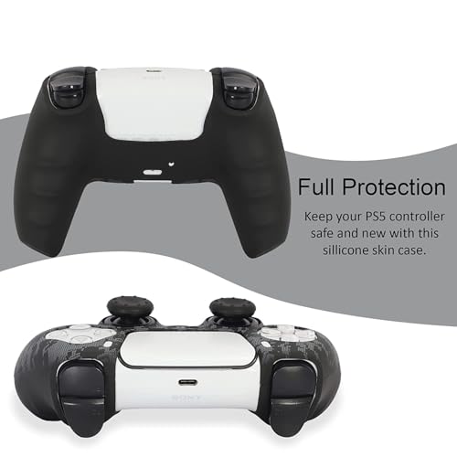 New World Silicon Cover Skin for PS5 Controller,Protective case Compatible for PS5 Controller (Gray) - Image 5