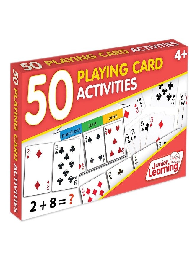 Junior Learning JL341 50 Playing Card Activities, Multi - Image 1