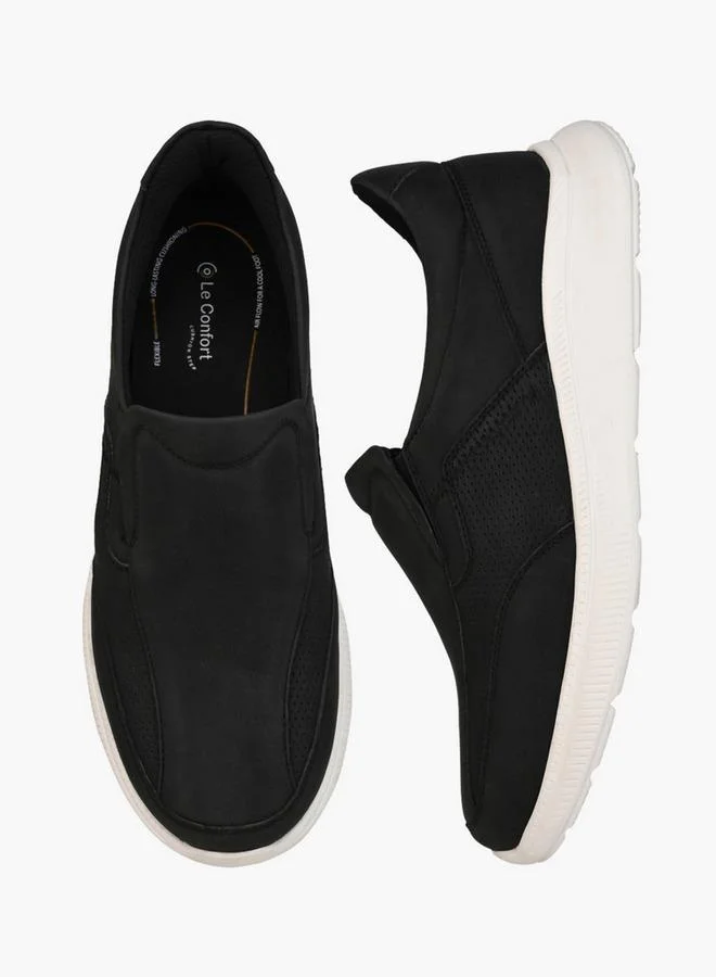 Le Confort Men Textured Slip-On Loafers