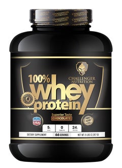 CHALLENGER NUTRITION 100% Whey Protein, Chocolate 2.267 KG 