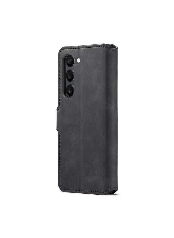 Dg Ming Case For Samsung Galaxy S23 5G Retro Oil Edge Flip Leather Phone Case - Image 3