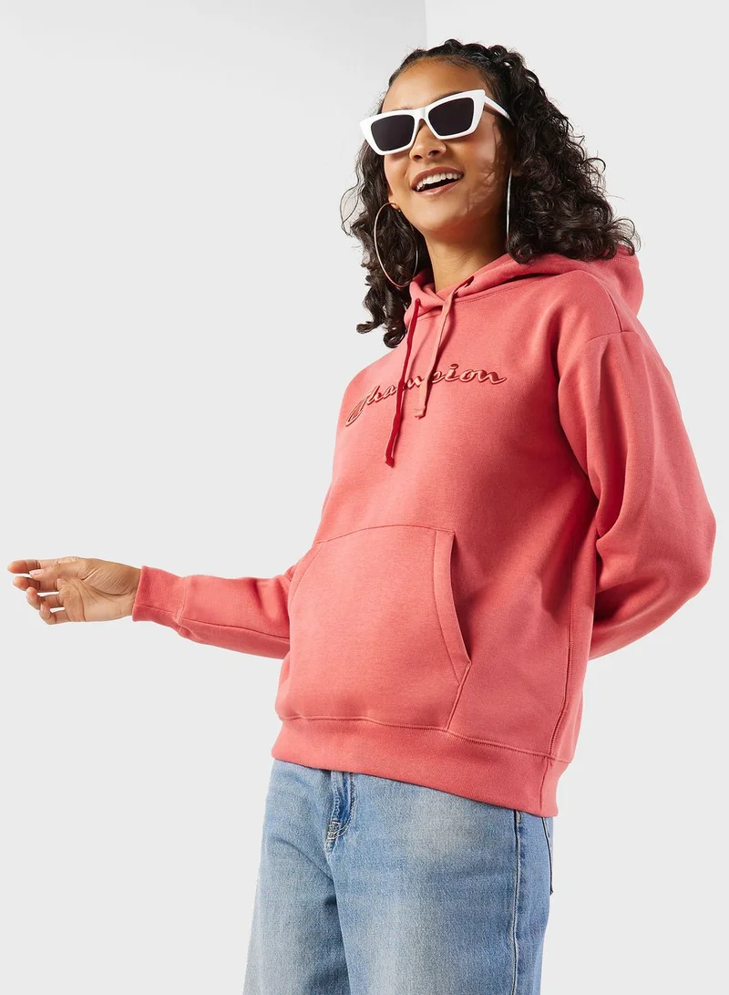 Champion Logo Hoodie