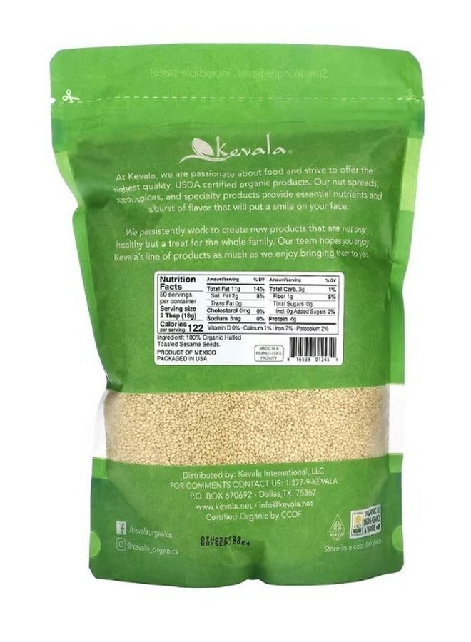 Kevala Organic Toasted Sesame Seeds Hulled 32 oz 907 g - Image 2