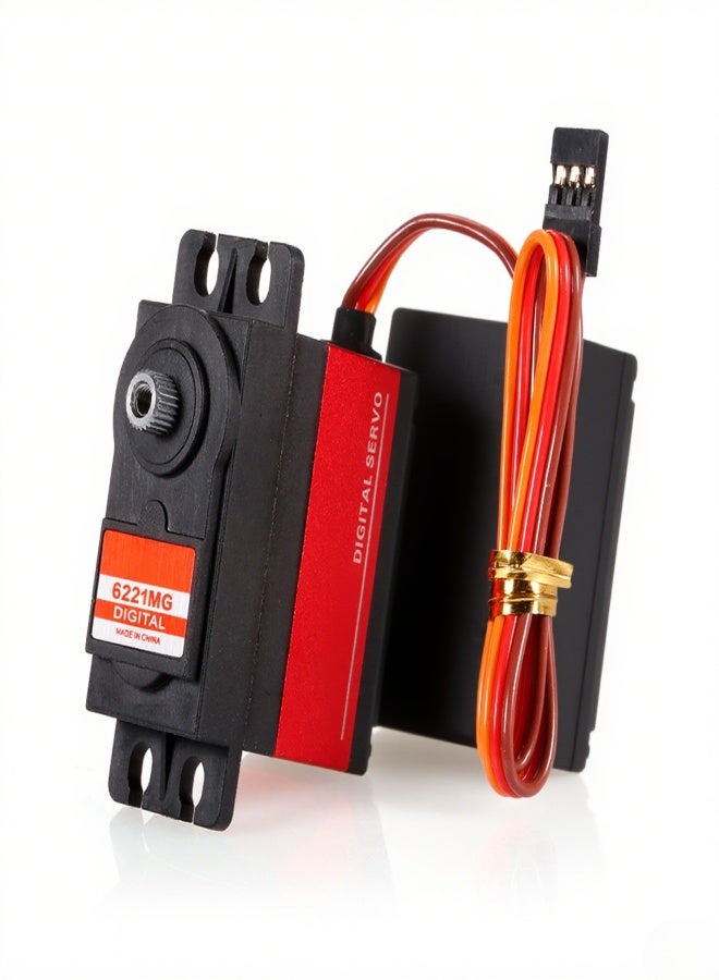 JX PDI-6221MG Metal Gear Digital Servo 20kg Torque Aluminums Case for 1:10 1:8 RC car BUGGY TRUCK - Image 4