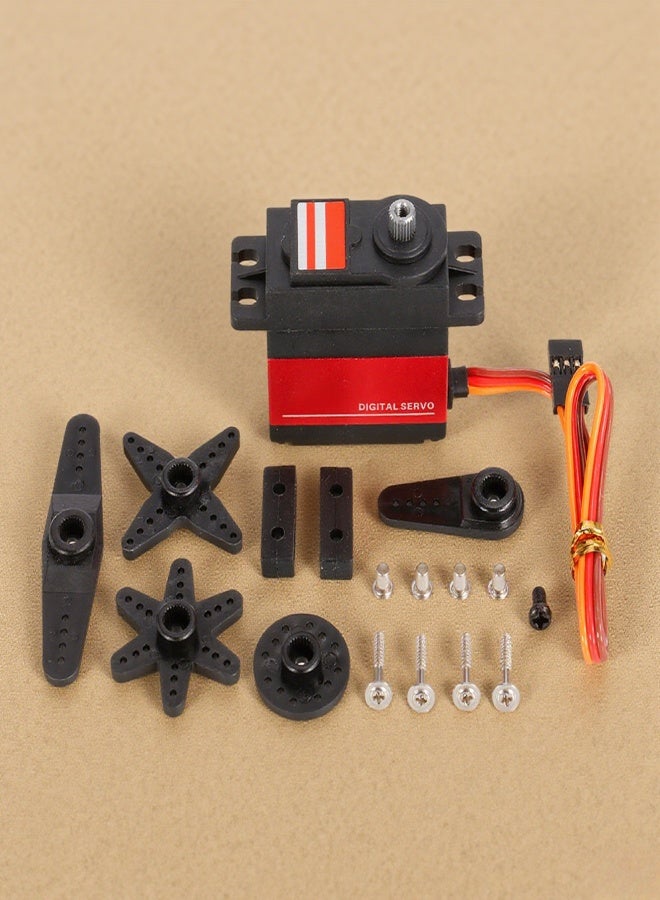 JX PDI-6221MG Metal Gear Digital Servo 20kg Torque Aluminums Case for 1:10 1:8 RC car BUGGY TRUCK - Image 5