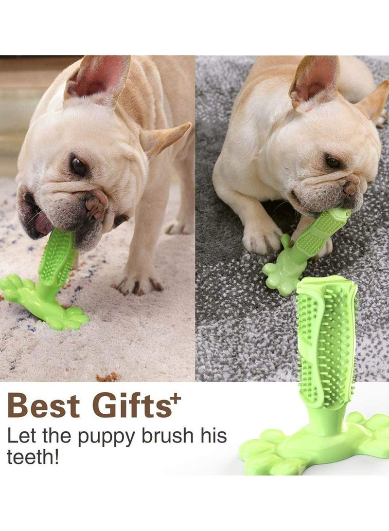 KASTWAVE Dog Toothbrush Chew Toys Toothbrush Chew Toys Natural Rubber Dog Tooth Cleaner Stick Puppy Dental Care Brushing Toy Dog Tooth Cleaner - Image 4